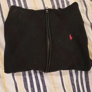 Polo by Ralph Lauren Black Hoodie with Zip